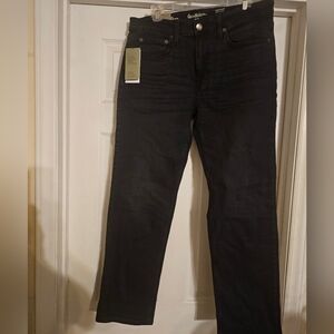 NWT Goodfellow & Co Black Slim Straight Jeans. Size: 32W 30L